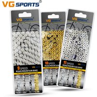 VG Sports 8 9 10 11 Speed Bicycle Mountain Road Full Half Hollow Gold Chain