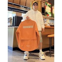 2024 Early Autumn Product Niche Minimalist Trend Loose Versatile Casual Sports Long Sleeved Jacket