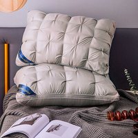 Home Furniture hotel pillow non collapse pair high low pillow core neck pillow core home bed breakfast pillow whole head