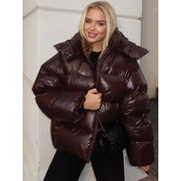 Warm, Comfortable, Stylish, Minimalist Solid-color Hooded Long-sleeve Cotton Jacket, 2025 Autumn/winter New Collection,