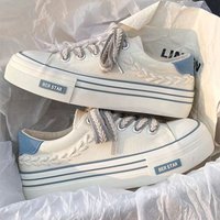 Women’s Shoes Trendy Shoes All-match Thin Niche Design Casual Breathable canvas shoes