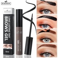 Eyebrow Enhancers DIMSHOW Tear Off Eyebrow Glue Is Water Resistant, Sweat Resistant, Easy To Color, And Does Not Smudge. Three Color Eyebrow Glue