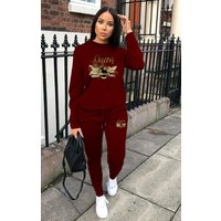 fashionable printed leisure sports suit