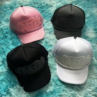Trendy Embroidered Letter Flat Brim Baseball Cap Korean Style Hip Hop Street Dance Cotton Autumn Winter Hat