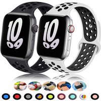 Sport Strap IWatch Band 46mm 44mm 40mm 42 38 41mm 45mm Breathable Bracelet IWatch Series 10 9 8 7 6 SE 5 3 Ultra 2 49mm