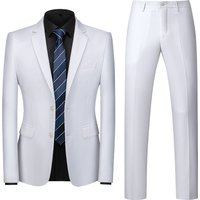 Clothing Suit Two Piece Jacket + Pants Large Business Suit