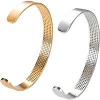 Unisex Simple Micro Inlaid Zircon Bracelet Flash Diamond Personality Hip Hop Jewelry Copper Bracelet