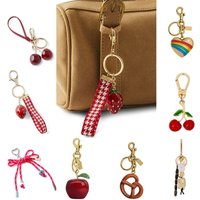 Bag Charms Fashion DIY Bag Pendant Pendant Free Match Strawberry Keychain Female