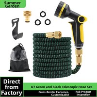 Automatic Retractable Water Hose Garden High Pressure Car Wash Sprinklers Yard Rinsing Flower Watering Magic Home Garden Patio Lawn