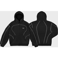 Europe America Trench Coat Y2K Letter Tide Brand Printing Casual Street Sports Style Sweater Set Product