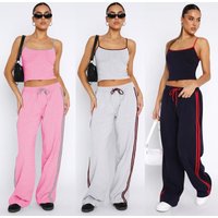 Women's Clothing New Fashion Sexy Sling Pull Two Piece Suit