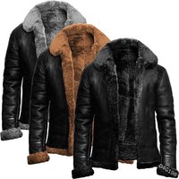 2023 Men's Top Fur One Piece Thickened Fur Jacket Fur Jacket