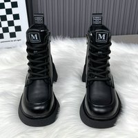 Wool snow boots fur integrated short boots Martin boots women’s winter warm thickened-soled non-slip cotton shoes