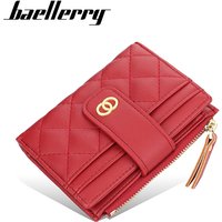 Women Wallets Small Card Holders Classic Short Top Quality Leather Female Purse Zipper Wallet For Women Carteria
