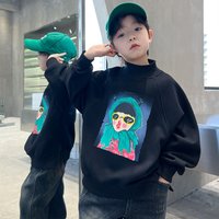 printed hoodie spring 2024 style outfit long sleeved base shirt mid autumn
