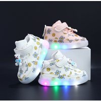 Spring And Autumn Children Light Shoes Shoes Soft Soled Baby Walking Light Shoes
