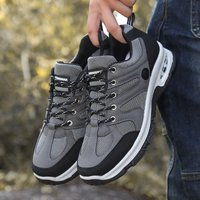Outdoor Fashionable Breathable Mesh Anti slip Wear resistant Work Safety Shoes Shoes