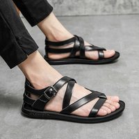 Men's In Large Size, New Summer Sandals, Fashionable Youth Street Fashion Shoes, Personalized Breathable Casual Shoes