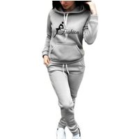 Sweater Set Fashion Hoodie Two Piece Casual Sports Clothing