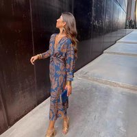 2025 Autumn Printed Dress Christmas Thanksgiving Halloween Valentines Day