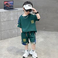Outfit Stylish Short Sleeve Casual Two Piece Set 2024 Summer Wear Sports Clothing