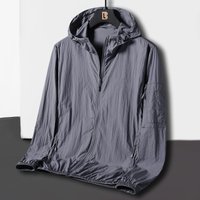 Men's UPF 50+ Sun Protection Hooded Jacket – Quick-Dry Fishing Windbreaker (S-5XL, 5 Colors) – Lightweight Outdoor Sports Coat