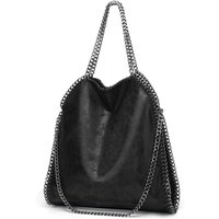 2024 New Product Stella Stacked Chain Handheld One Shoulder Women’s Bag Fashion M Same Style