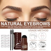 print set, Eyebrow quick makeup on eyebrows, lazy person’s hairline powder repair, natural waterproof, and shadow repair  pers’s