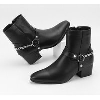 fashion boots high heel chain fashion temperament