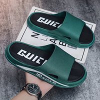 Summer Thick Sole Wearing Home Indoor Outdoor Couples Non Slip Bathroom Cool Slippers Shit Feeling One Word