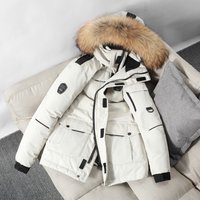 Clothing Running winter coats jacket mid length thickened couple jacket