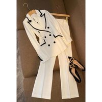 Women's Clothing Professional Work Clothes White Suit Suits For Women Spring And Autumn Casual Fashion Temperament Formal Occasions High End Feeling