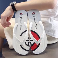 Men's Stylish Beach Flip Flops - Lightweight Non-Slip Summer Slides For Seaside Outdoor Relaxation