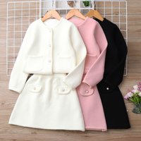 Xiao Xiangfeng Korean Velvet 2025 Sweater Suit Knitted Sweater Suit Two Piece Suit Autumn Winter