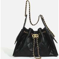 Black Simple Small Fragrance Style Women's Chain, 2025 New, Light Luxury, Niche High-end, Shoulder Bag