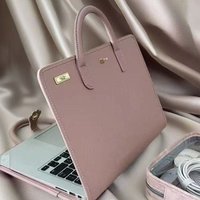 Computer Bag And Computer Protective Case, Laptop Handbag, Pink Girlish Style