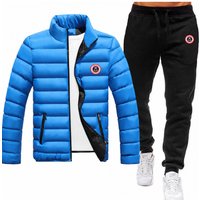 2026 Winter Casual Sports Padded Jacket Trousers Set Cotton Cross Border Comfortable Warm Outfit