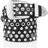 2023 Selling Diamond Belt Water Diamond Inlaid Belt Decoration Simple Versatile Fashion Jeans