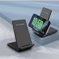UK 30W Fast Wireless Charging Station Apple IPhone 16 Samsung Galaxy S25 S24