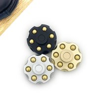 Finger Toy Pure Copper Fidget Spinner Revolver Bullet Detachable Pistol Edc Rotary Adult Leisure