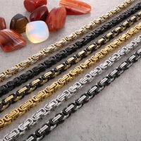 Star Byzantine Bracelet Of The Same Style, Personalized Hip-hop Stainless Steel Domineering Emperor Chain Men's Jewelry