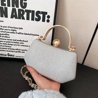 Fashionable Evening Chain High Quality Unique Handheld Shiny Bag