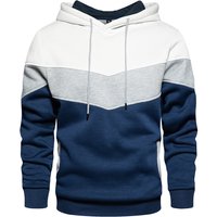 Clothing Autumn Winter Factory Direct Supply Matching Loose Casual Pullover Side Seam Pocket Hooded Sweatshirt