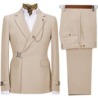 Clothing Business Casual Suit Two Piece Suit Groom Wedding Banquet Dress Suit