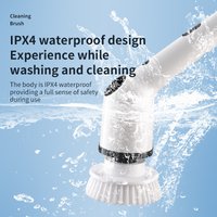 multifunctional handheld wireless LCD digital display cleaning brush nine one electric mop