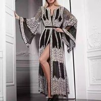 clothing sequined sexy long skirt shawl banquet evening dress