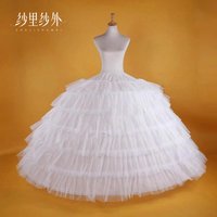 Wholesale Extra Voluminous Wedding Dress Petticoats with 6 Loops Tulle Adjustable Boning Heavy Duty Bridal Gowns Performance Costumes