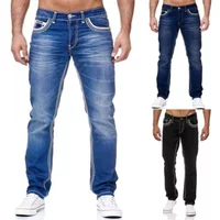 High Quality Men’s Slim Fitting Double e Golden Classic Three Color Jeans New Style