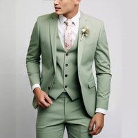 Clothing suits slim fit two button suits