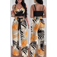 Casual Fashion Suspender Two piece Clothing